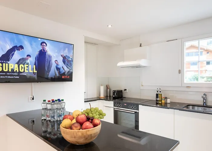 Spirit - The Penthouse - View - Parking Lejlighed Brienz (Bern)