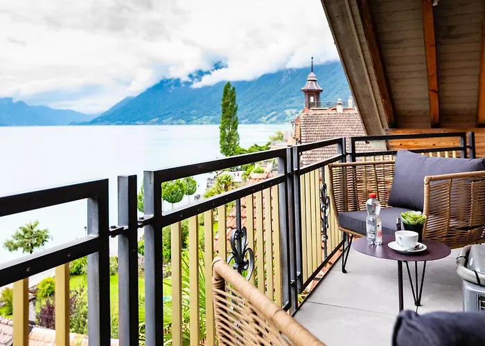 Apartmán Spirit - The Penthouse - View - Parking Brienz (Bern)
