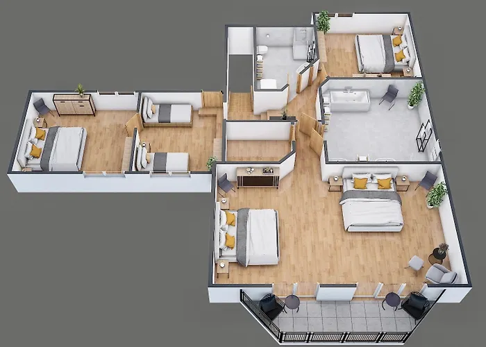 Apartament Spirit - The Penthouse - View - Parking Brienz (Bern)